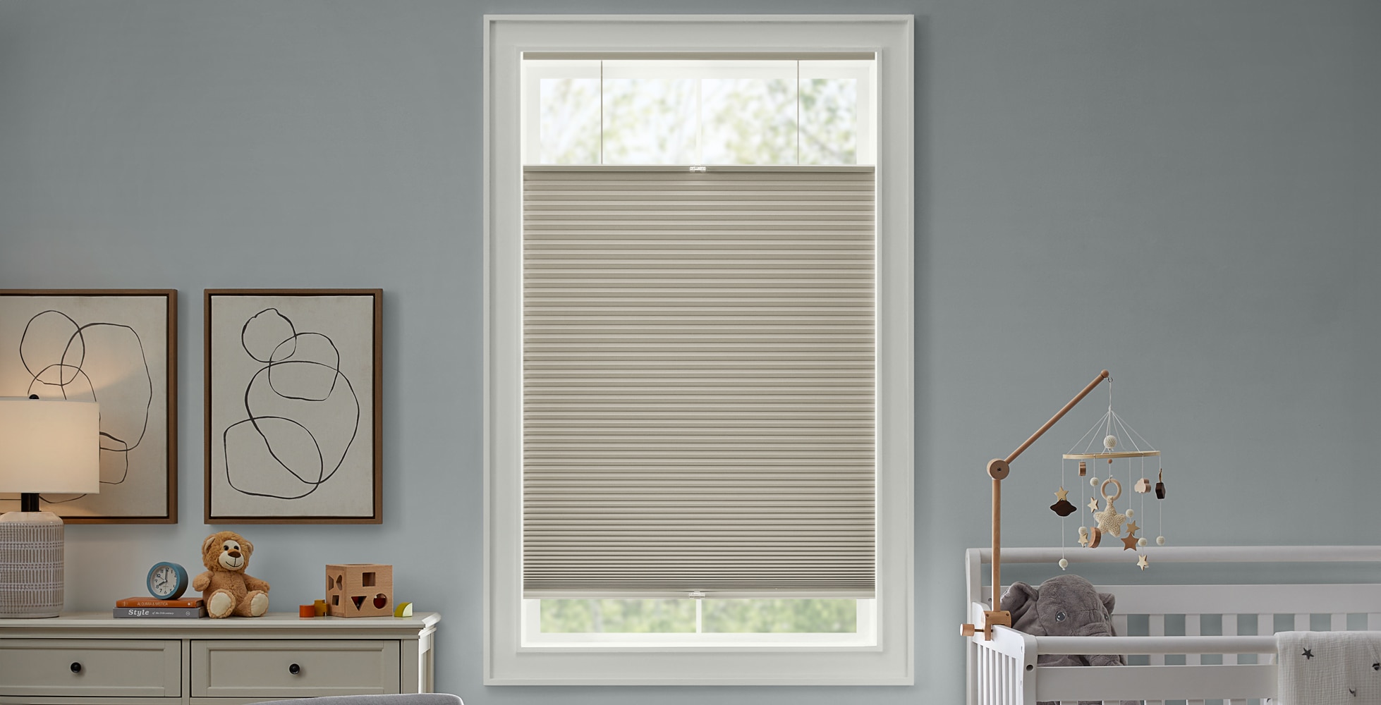 Cordless Blackout Cellular Shades